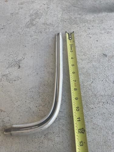 73-79 Ford Truck And 78-79 Bronco Bedside Chrome Racetrack Molding - Drvr. Side - Picture 1 of 14