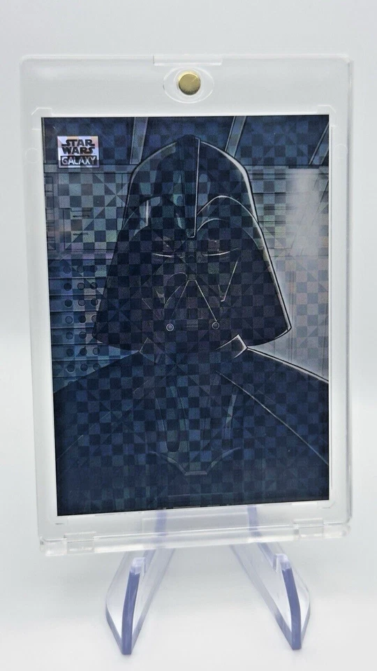 2024 Topps Chrome Galaxy Star Wars #AS-4 Darth Vader X-Fracter /10 - Image 3 of 4