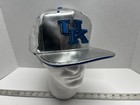 Silver Kentucky Zephyr Snapback Hat 100% Polyester