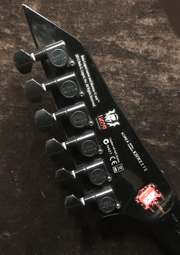 LTD KH-WZ KIRK HAMMETT MODEL Electric Guitar w/Hard Case From Japan - Picture 10 of 14