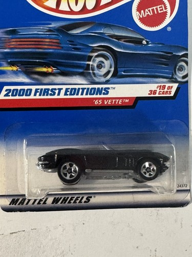 Hot Wheels 2000 First Editions ‘65 Vette 19 Of 36 Cars - Picture 2 of 4