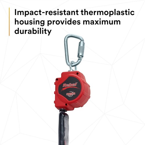 3M 3100426 11' línea de vida retráctil SRL construcción protección contra caídas - Imagen 6 de 10