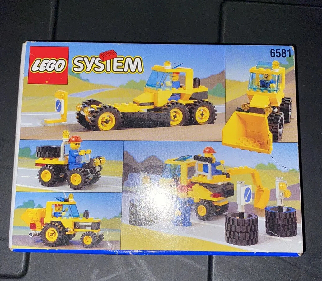 LEGO Town City Dig N Dump Building Toy Set 6581 sealed box dented