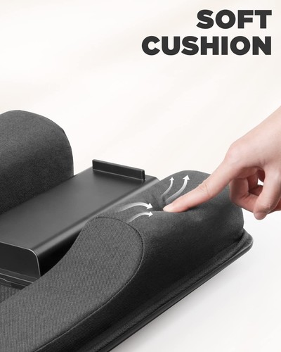 Support Ordinateur Portable lit Cuir Doux pour la Peau 54 * 33cm avec Repose-... - Afbeelding 4 van 8