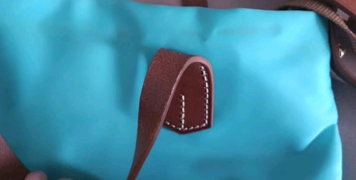 Borsa Dooney & Bourke blu verde tracolla nylon pelle marrone Windham Cleo LEGGI - Foto 16 di 24
