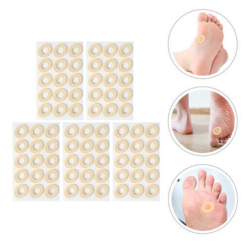 5 Sheets Callus Pads Round Hollow Corn Cushions Pads for Toe Protection - Picture 4 of 12