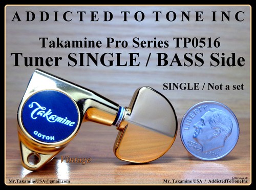Sintonizador Takamine Pro Series TP0516 Vintage ÚNICO No es un juego / Lado bajo - Imagen 4 de 16