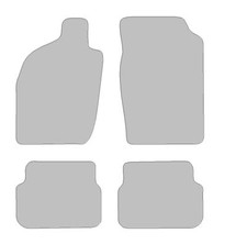 Fußmatten-Set für Toyota Starlet (1989-1996) Dura graphit