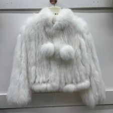 Cappotto invernale vera pelliccia erba pelliccia volpe donna 2024 nuovo cappotto pelliccia lusso festa giacche