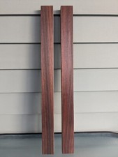 2 Awesome African Zebra Stripe Mahogany Lumber Board 1 5/8 X 20 " X 1" Lot X4