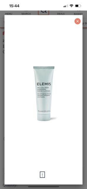 Elemis Pro Collagen Energising Marine Cleanser - 75 ml - New RRP £21 Elemis Pro Collagen Energising Marine Cleanser - 75 ml - New RRP £21