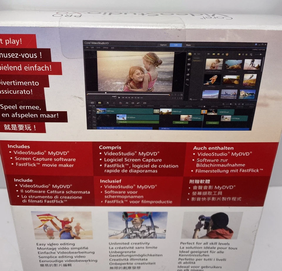 Corel VideoStudio Pro X9 For Windows Old Version (DVD)New - Image 3 of 4