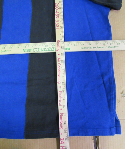 Vintage Polo Sport Ralph Lauren 67 Rugby Striped Shirt Colorblock XL #5183 - Picture 7 of 8