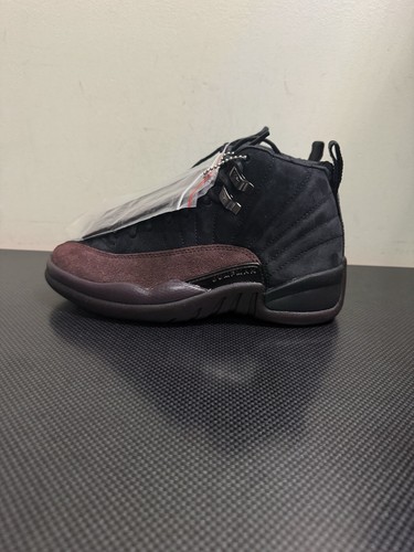 Jordan 12 Retro SP x A Ma Maniere Mid Black Women’s Size 5.5 New w/ Damaged Box - Picture 3 of 12