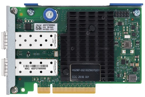790317-001 HP 562FLR DOUBLE PORT 10 Go SFP + ADAPTATEUR ETHERNET POUR PROLIANT G9 G10 - Photo 2/7