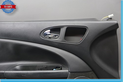 07-09 Jaguar XK XKR Front Left Driver Side Interior Door Panel Cover Black Oem - Picture 3 of 24