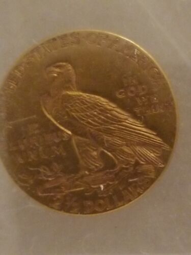 1912 GOLD US $2.5 DOLLAR INDIAN HEAD COIN High Grade - Picture 2 of 2