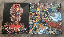 2 Vintage Springbok Jigsaw Puzzles Gumball Machine & The Tree of Paradise (read)