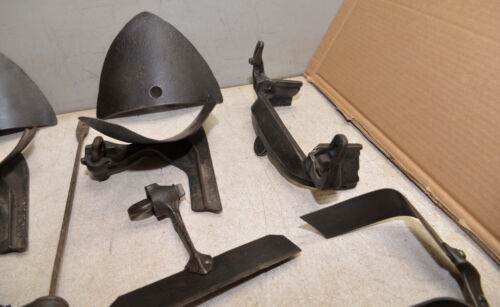 Planet Jr. & Iron Age garden cultivator attachments tiller hiller plow row mark - Picture 4 of 15