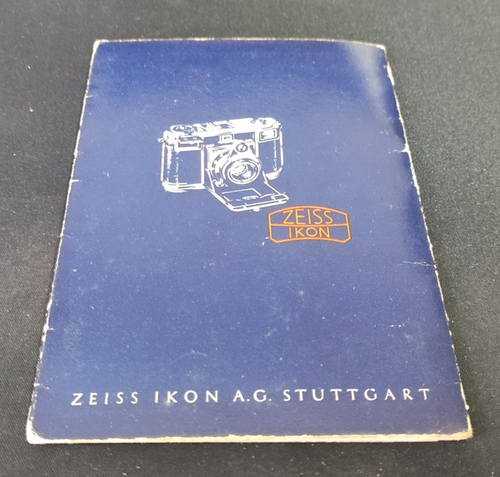 Zeiss Ikon Contessa Libretto Istruzioni Manuale Tedesco - Photo 5/6