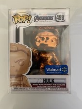 Funko POP! Marvel: Avengers Endgame W2 Hulk Orange Chrome Walmart Exclusive 499