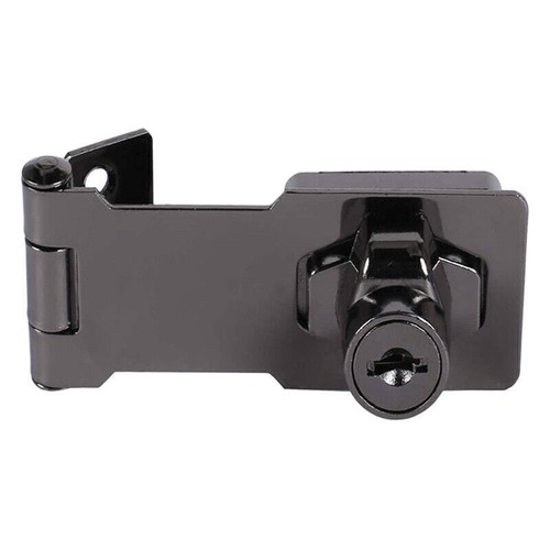 UK Locking Hasp and Staple with Keys Padlock Garage Lock Cupboard Shed HOT - Picture 10 of 17