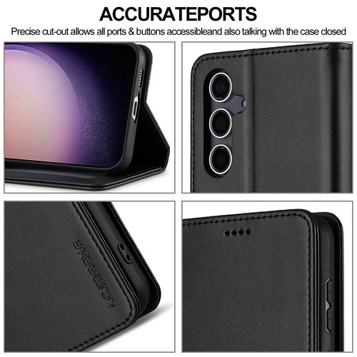 Case For Samsung Galaxy A16 A36 A56 A55 A15 Leather Flip Card Wallet Case Cover - Picture 6 of 26