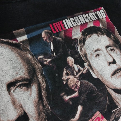 Camiseta de concierto de la gira 2006 The Who "Uncut-Uncensored-Unrepentant" dos caras grande - Imagen 5 de 13