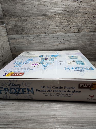 Disney Frozen 3D Hologram Ice Castle Puzzle 47 Pieces 12 in Tall -NEW Ships Free - Picture 7 of 10