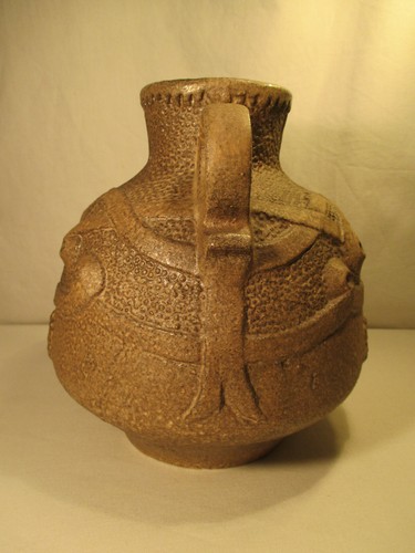Stein Keramik 50er Jahre Mid Century Vase West Germany Lava - Bild 3 von 8