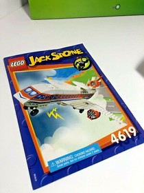 LEGO 4 Juniors: Jack Stone: Airport: A.I.R. Patrol Jet 4619