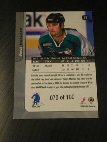 2000/2001 ITG Signature Series SAPPHIRE/100 U PICK - Picture 83 of 457