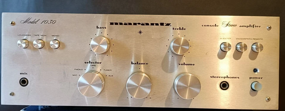 Amplificador marantz modelo 1030 Funcionando y en perfecto estado de 1973 - Imagen 4 de 4