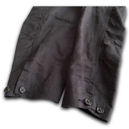 Engineered Garments Linen Blend Bedford Jacket Black USA Made Size 1 F/S Japan - Picture 8 of 9