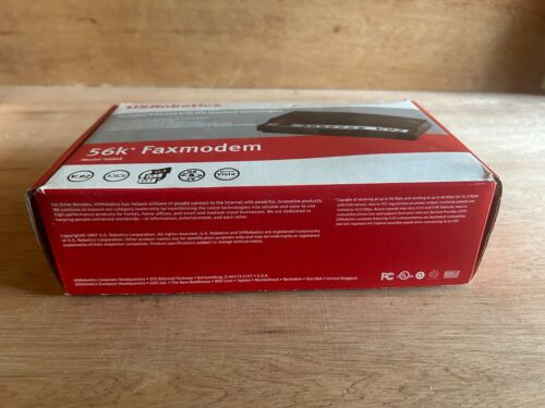 US Robotics 5686E Fax Modem 56K V.92 Modem Box + Inst NO Power Cord OBSOLETE - Picture 13 of 24