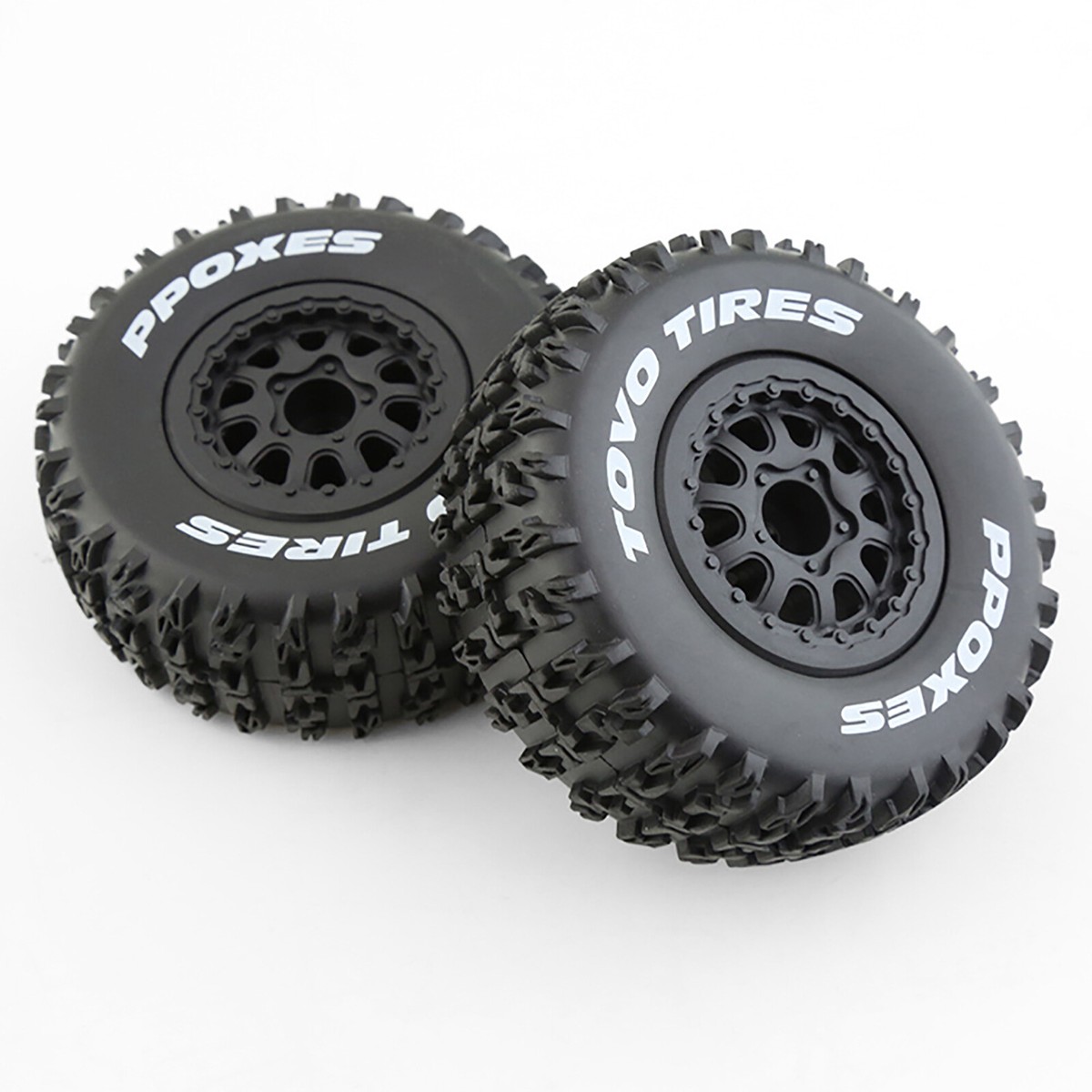 1:10 RC Short Course Wheel Tires For Huanqi 727 Slash 4X4