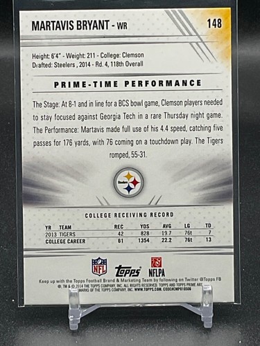 Pittsburgh Steelers *Choose Your Football Cards* Autos Rookies (Updated 5/1) - Picture 39 of 297