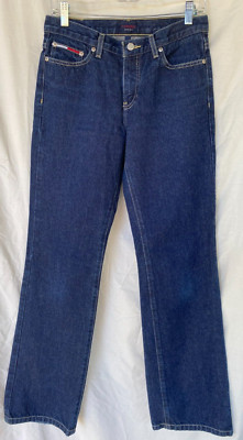 TOMMY HILFIGER..BOOTCUT..MID RISE..DENIM..JEANS..WOMEN 7