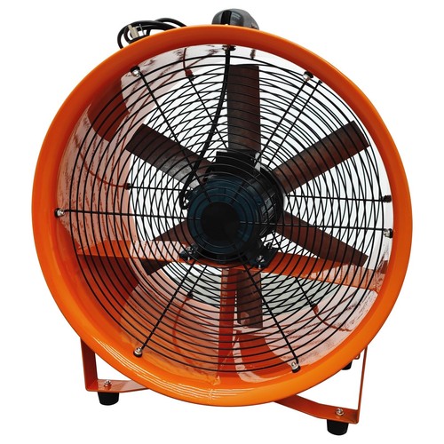 20" Axial Fan Cylinder Pipe Fumes Blower w/ Handle 220V 750W 10000m3/h 1450rpm - Picture 9 of 23
