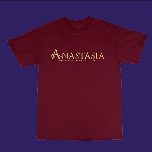 DISNEY ANASTASIA THE NEW BROADWAY MUSICAL T-SHIRT YOUNG !! NEW!! OFFICIAL MERCH - Picture 1 of 11