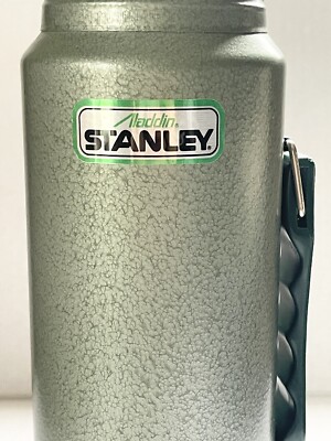 Vintage Aladdin Stanley Green Pour Through Stopper W/ Handle