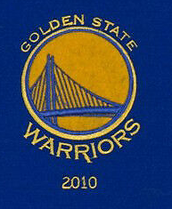 Golden State Warriors NBA LARGE 22x14 Wall Hanging Logo Banner featuring logos - Picture 5 of 7