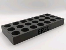 ER20 | ER25 | ER32 Collet Holder Compact, Collet Organizer, Drawer Organiser