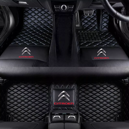 For 1998-2025 Citroen Handmade all-weather waterproof PU leather floor mat - Picture 9 of 91