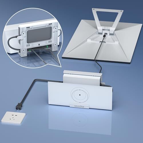 Supporto per router 2 in 1 Starlink Gen 3, tutto in uno Starlink V3 router mesh e - Foto 6 di 8