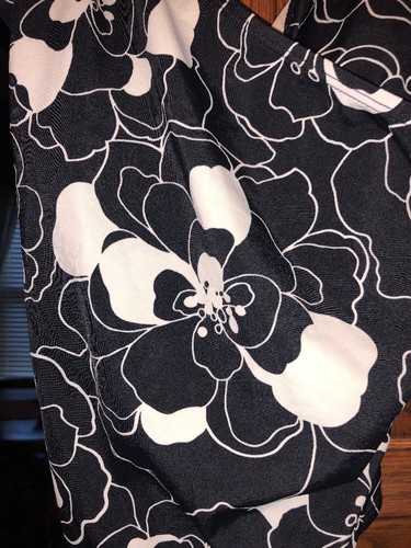 Traje de baño para mujer Islander blanco y negro floral 1 pieza talla 10 - bonito - Imagen 3 de 8