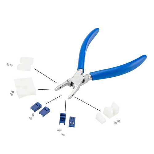 Kit de reparación de herramientas ópticas para marco de gafas alicates multifuncionales para gafas - Imagen 5 de 13