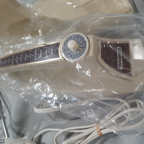 Neu aus altem Lager Vintage Waring Ständer Mixer 6 Gang Mandel Neu Old Stock Frühstücksmaschine 1970 - Bild 4 von 10