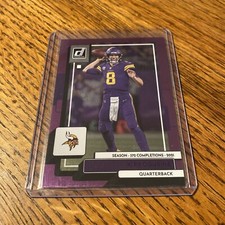 2022 Panini Donruss - Season Stat Line #106 Kirk Cousins /372