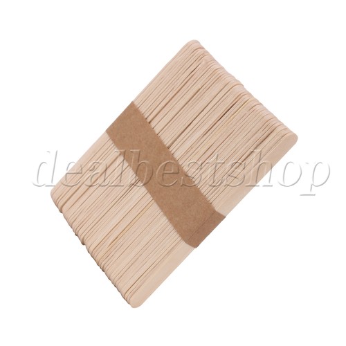 50 x Wooden Sticks for Birthday Party Decorations 4.49" x 0.39" x 0.08" - Picture 7 of 9